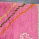 Incredible Moroccan pink rug, Beni Ourain rug 150/250cm
