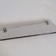 Towel rack formica hooks aluminum free form vintage