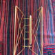 Vintage brass magazine holder - year 50-60