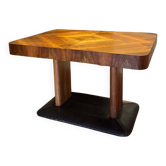 Walnut Art Deco Czech dining table