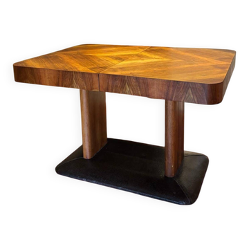 Walnut Art Deco Czech dining table