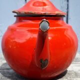 Red Japy teapot
