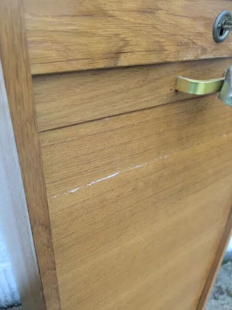Filing cabinet, curtain furniture