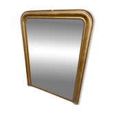 Large fireplace mirror by Saint-Gobain, circa 1983