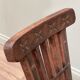 Paire de chaises en bois