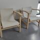 Pair of armchairs by jean-michel wilmotte