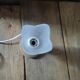 Bedside lamp base reconstituted stone tulip polished glass original