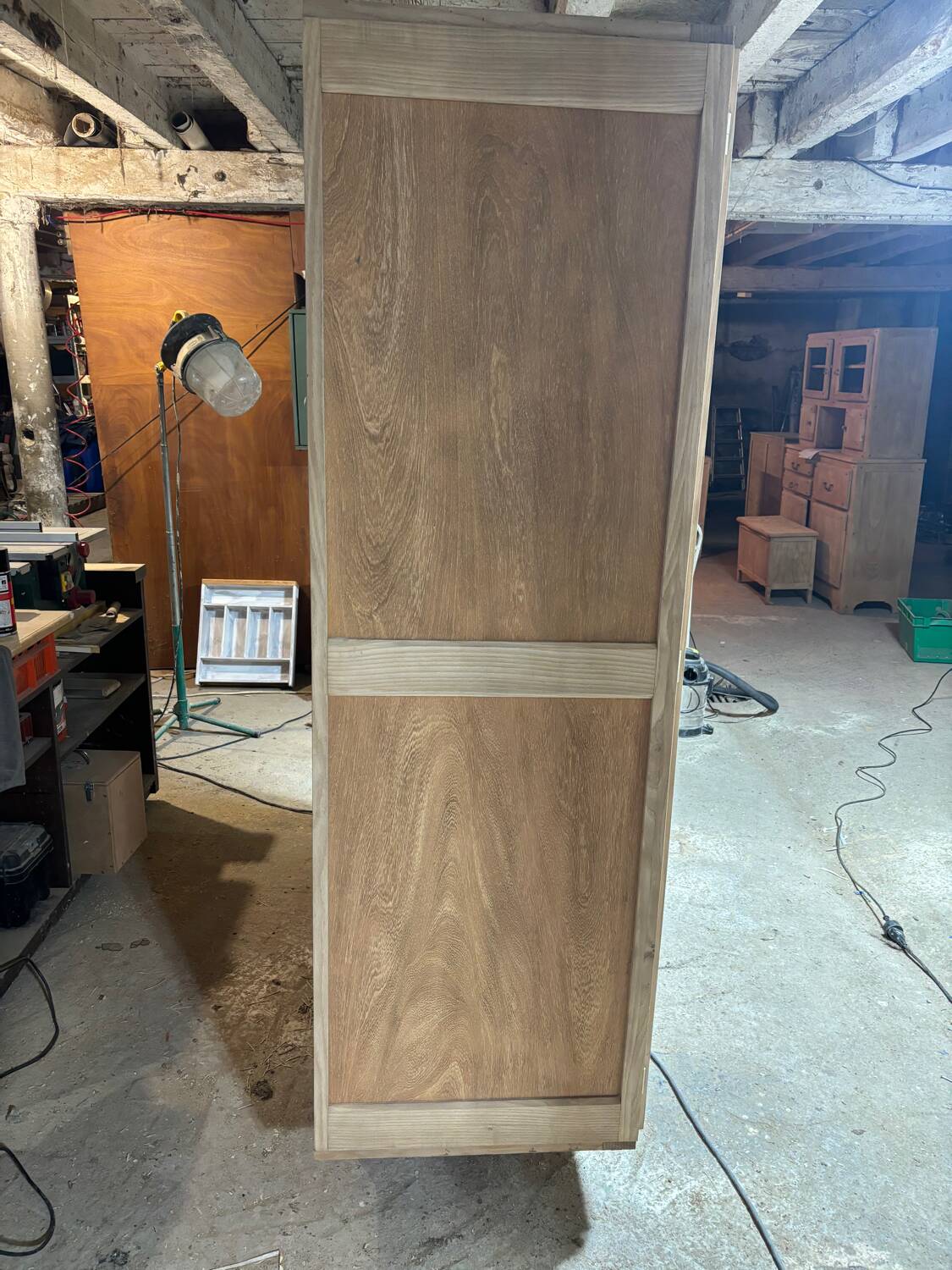 Armoire parisienne bois naturel