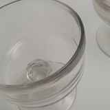 70's blown glass cups