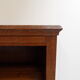 Vintage oak open bookcase