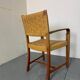 High quality Scandinavian Style Wood and Rope Armchair, 1970s