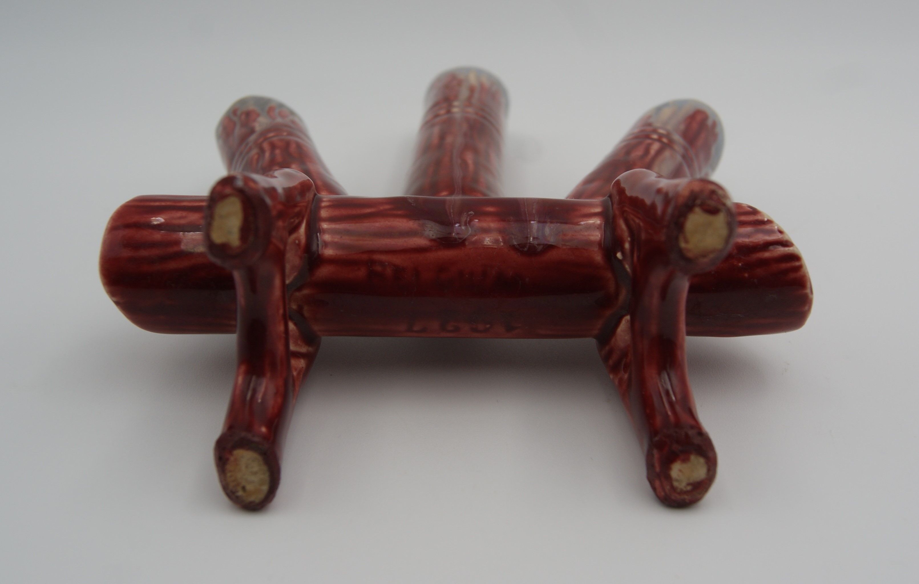 Triple ceramic vase Belgium