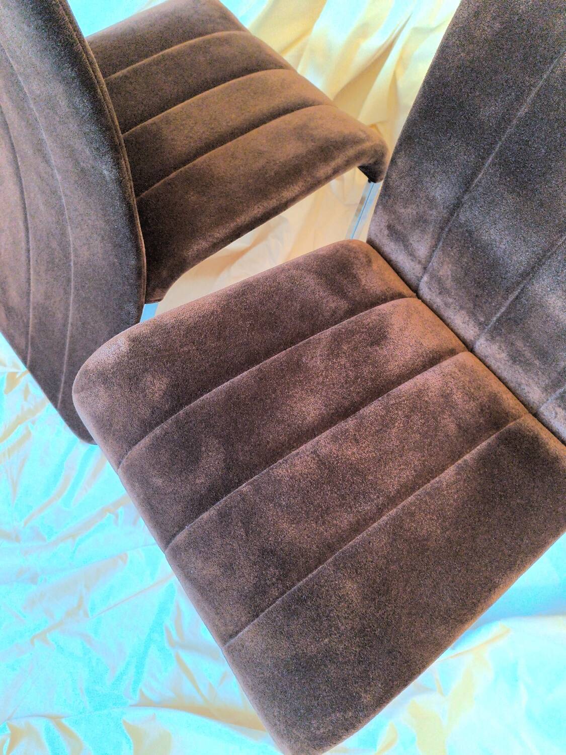 Vintage 1980s dining room chairs