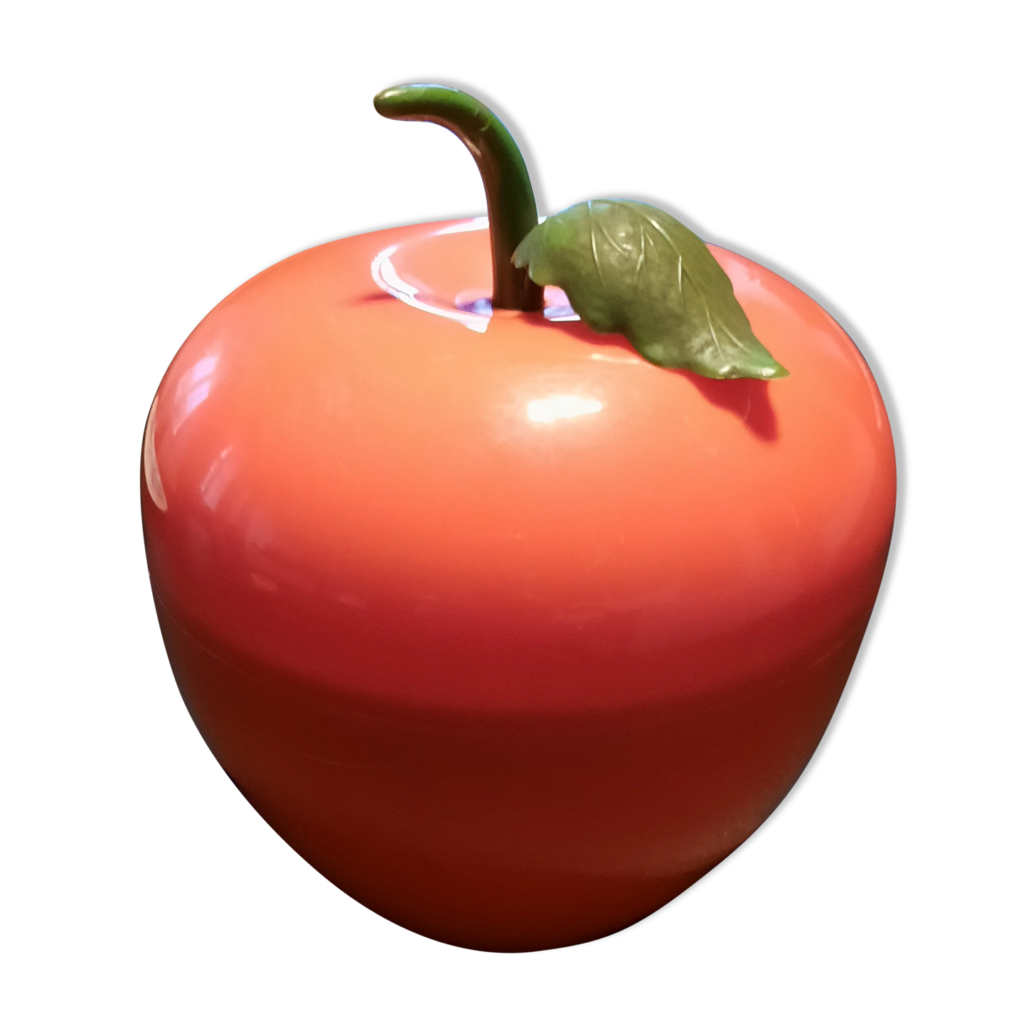 Orange apple ice bucket