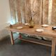 Table de ferme en chêne massif