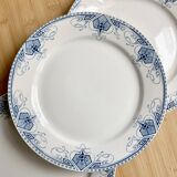 3 Terre de fer plates / U&C Sarreguemines "Germaine"