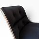 Charles Pollock Knoll Office Chair Black Fabric - Without Armrests