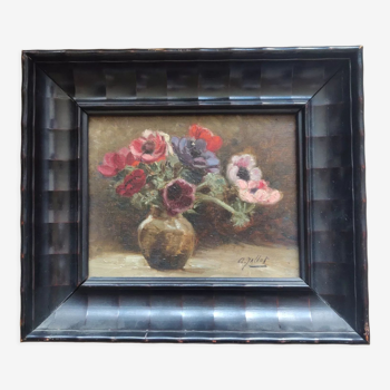 Still Life with Anemones by Pierre Dumont