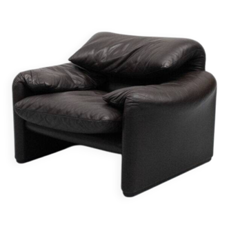 Fauteuil Cassina Maralunga années 1970