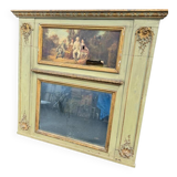 Louis XV trumeau mirror