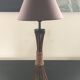 Lampe rotin et corde