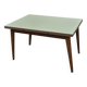 Table en formica jaune