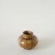 Small ceramic vase, light brown, 1970.