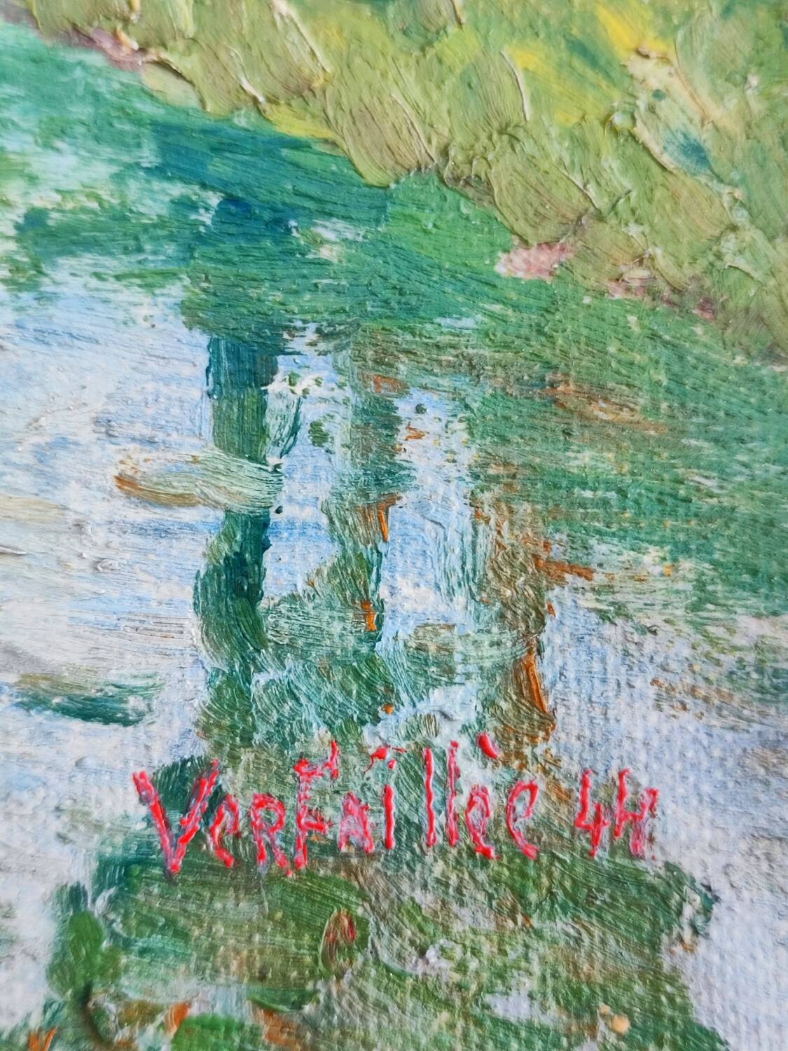 Tableau paysage francais