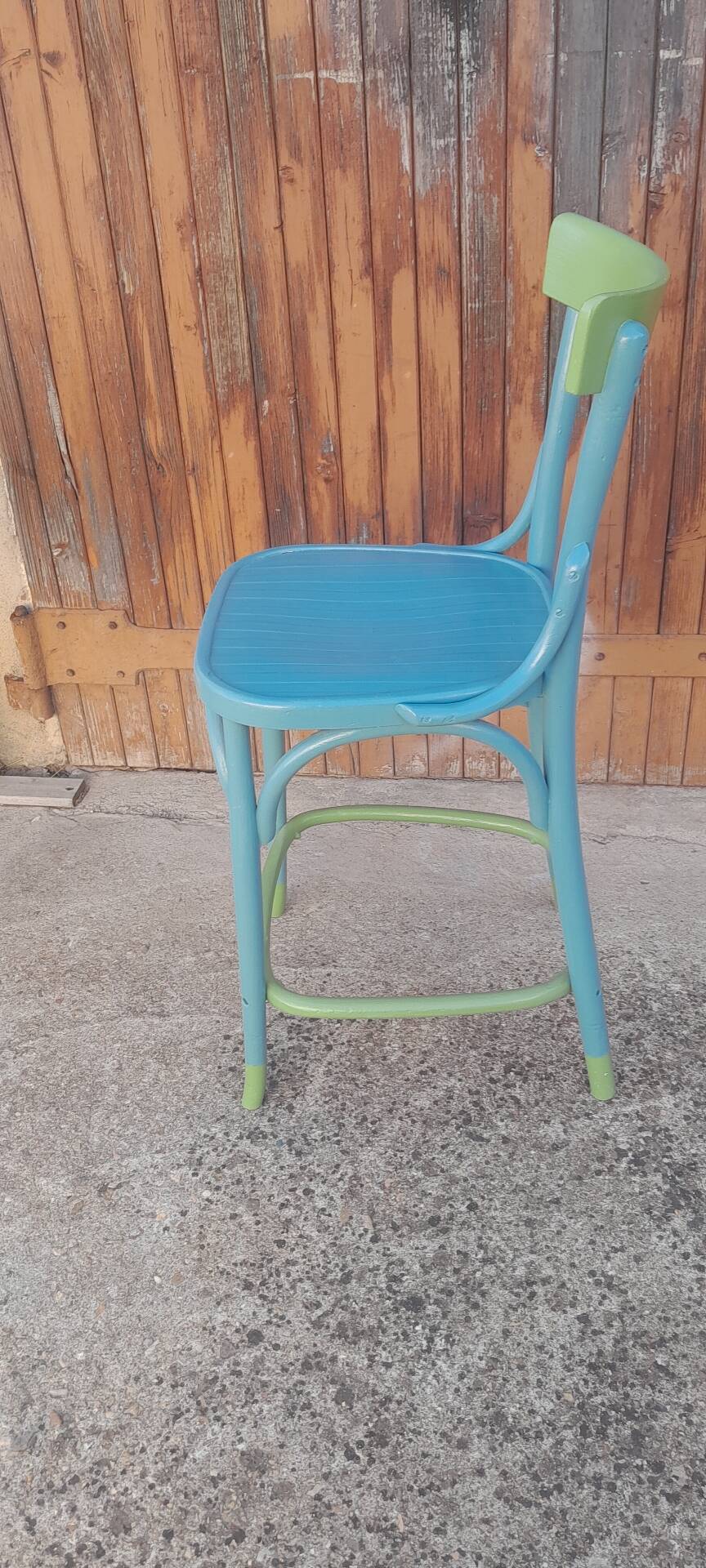 Chaise bistrot haute