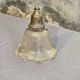 Suspension holophane verre et laiton