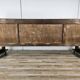 Art Decò Sideboard in Mahogany and Maple with Black Glass and Brass Finishi