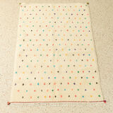 Happy dots, berber rug, 159 x 235