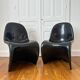 Pair of Verner Panton chairs by Herman Miller, 1975