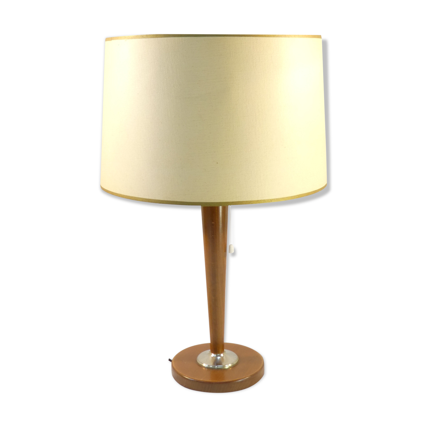 Mazda style lum desk lamp in box and chrome metal