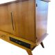 Oak sideboard with compass legs