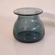 Vase finlandais en verre souflé 1970