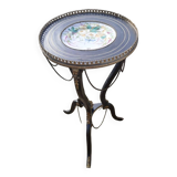 Louis XV style porcelain pedestal table