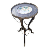 Guéridon plateau porcelaine style Louis XV