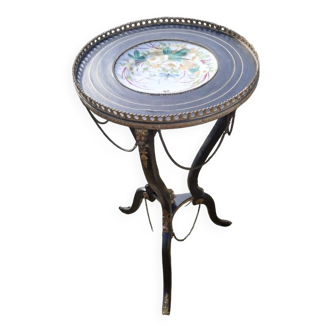 Louis XV style porcelain pedestal table