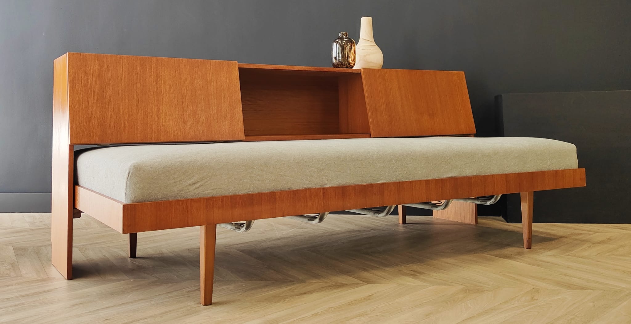 Mid century daybed vintage - sofa, sofa bed, sofa
