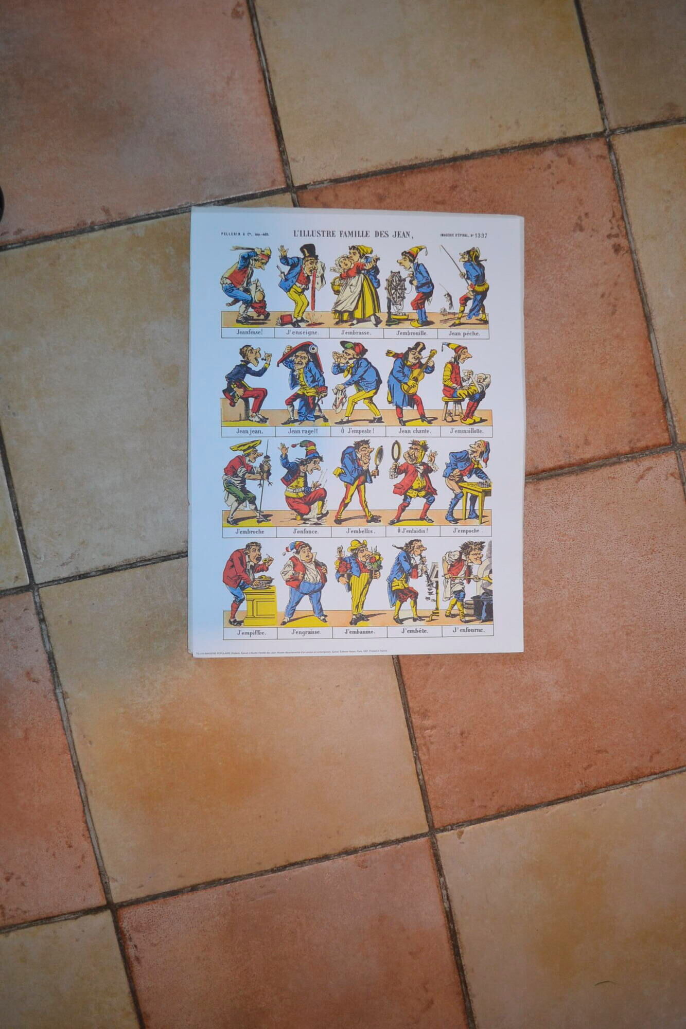 Image of Epinal "the illustrious family of the Jean"