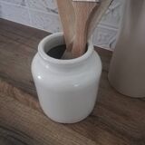 Vintage stoneware pot, vintage mustard pot