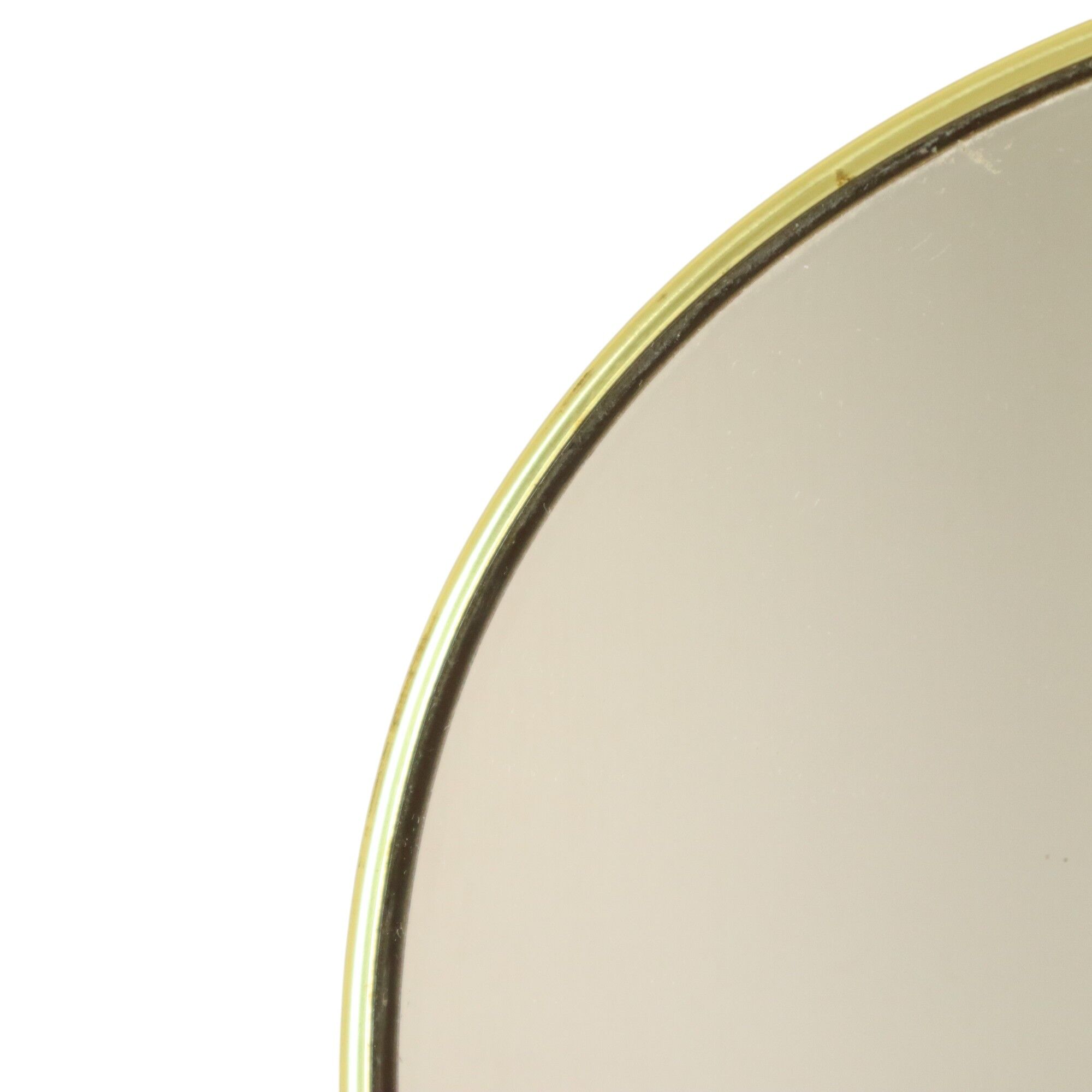 Vintage Rockabilly Freeform Mirror Gold Fifties Design 61cm