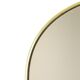 Vintage Rockabilly Freeform Mirror Gold Fifties Design 61cm
