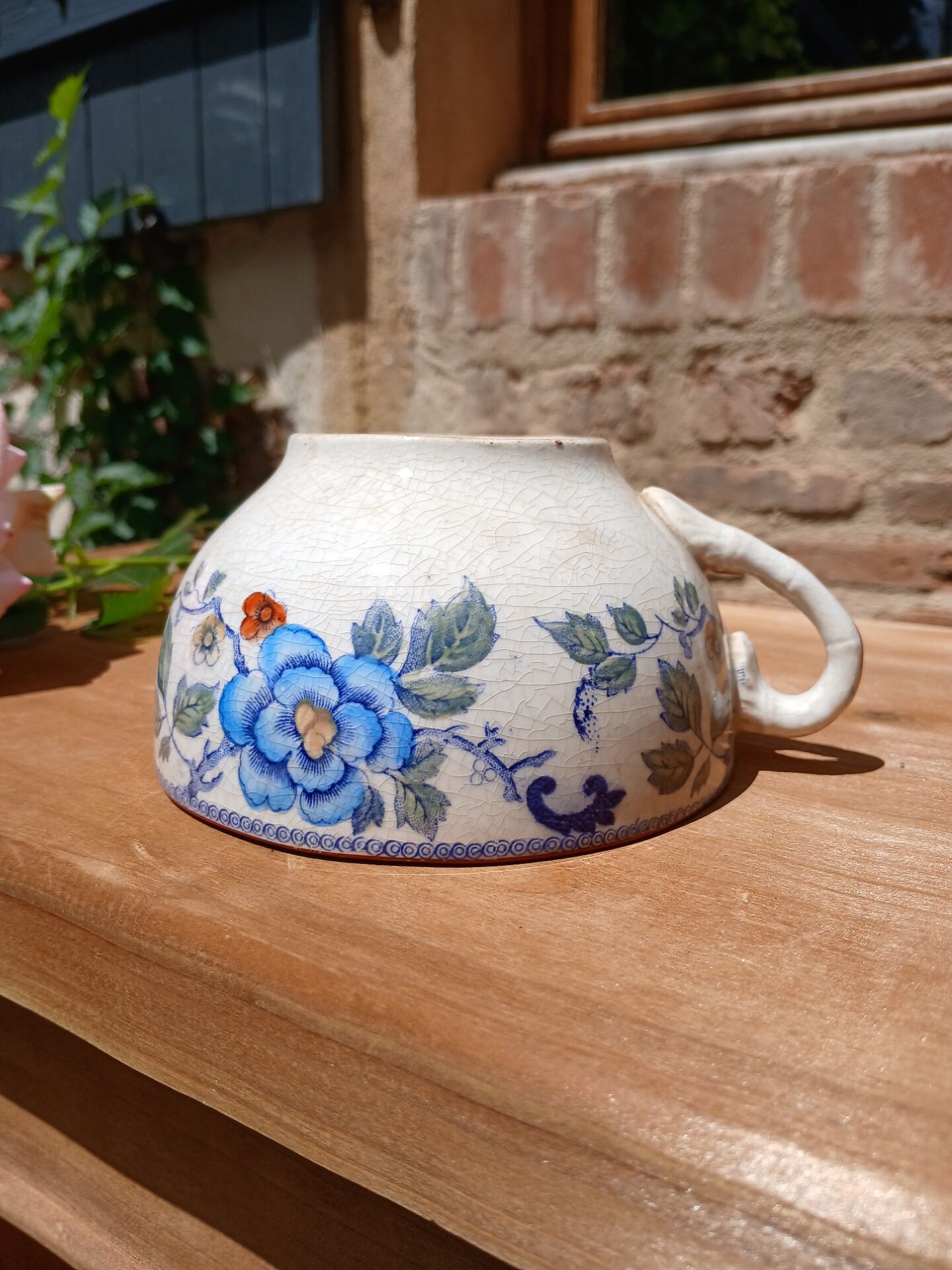 Antique ironstone cup