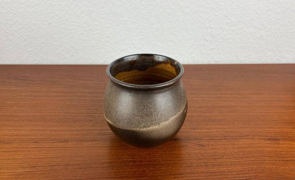 Ceramic vase from a German workshop from the mid-century by Christine Atmer De Reig, 1960s.