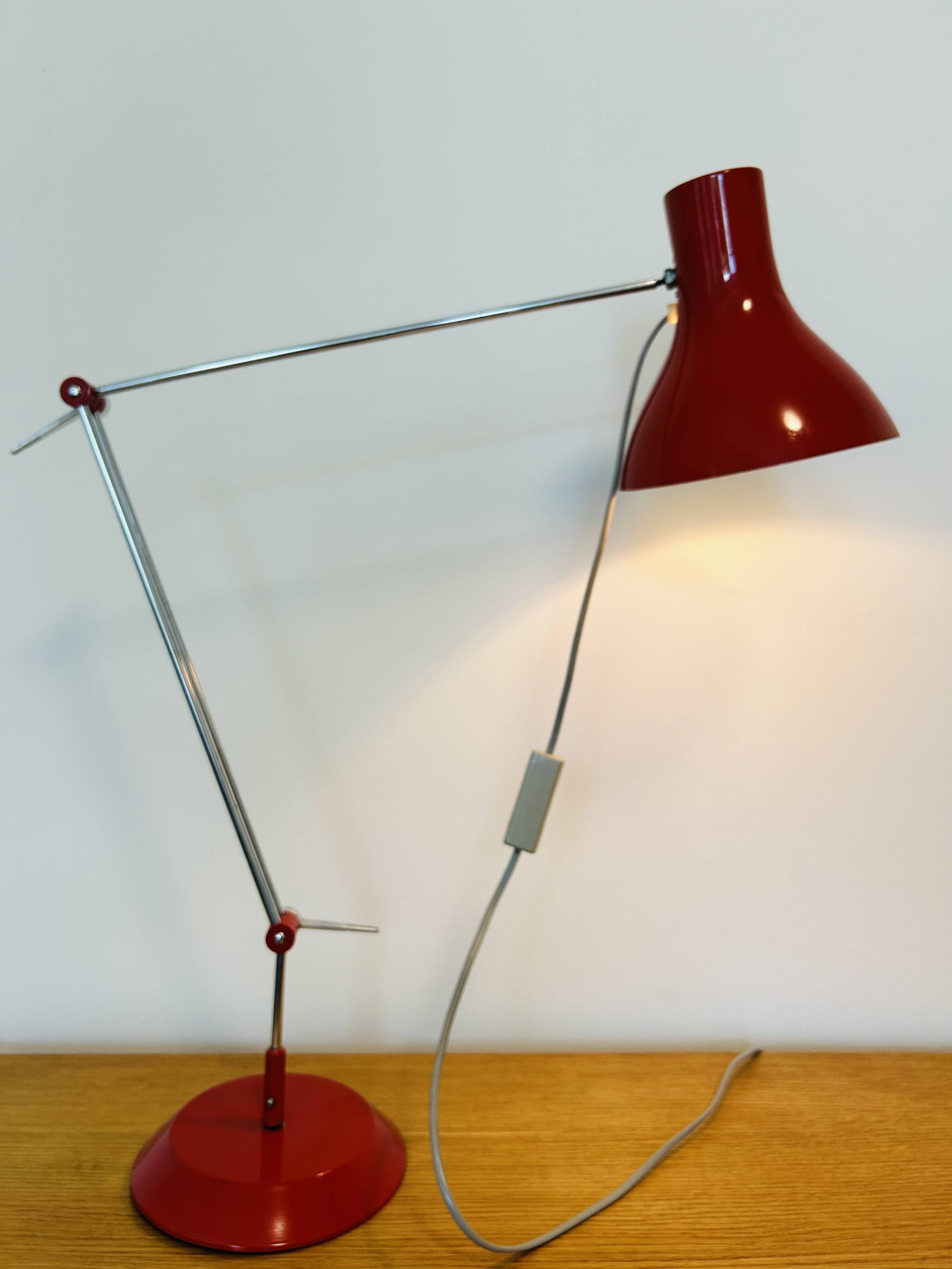 Lampe de bureau vintage par Josef Hurka pour Napako, Tchécoslovaquie 1970