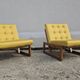 Pair of Mid Century Modern lounge chairs by Branko Ursic for Stol Kamnik.