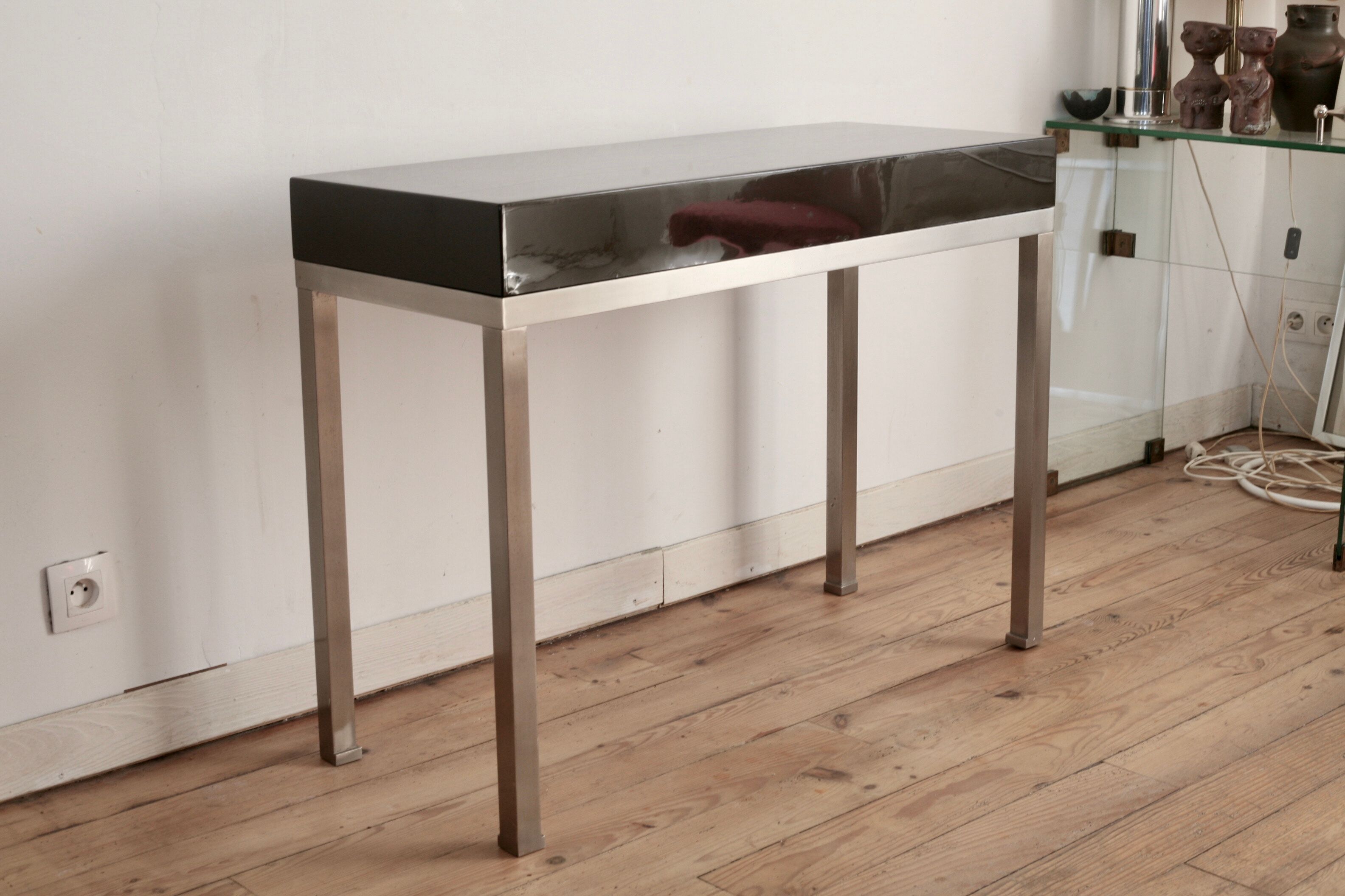 Console by Guy Lefèvre, Maison jansen, circa 1970