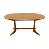 Table de repas vintage par William Lawrence teck 1960 style scandinave